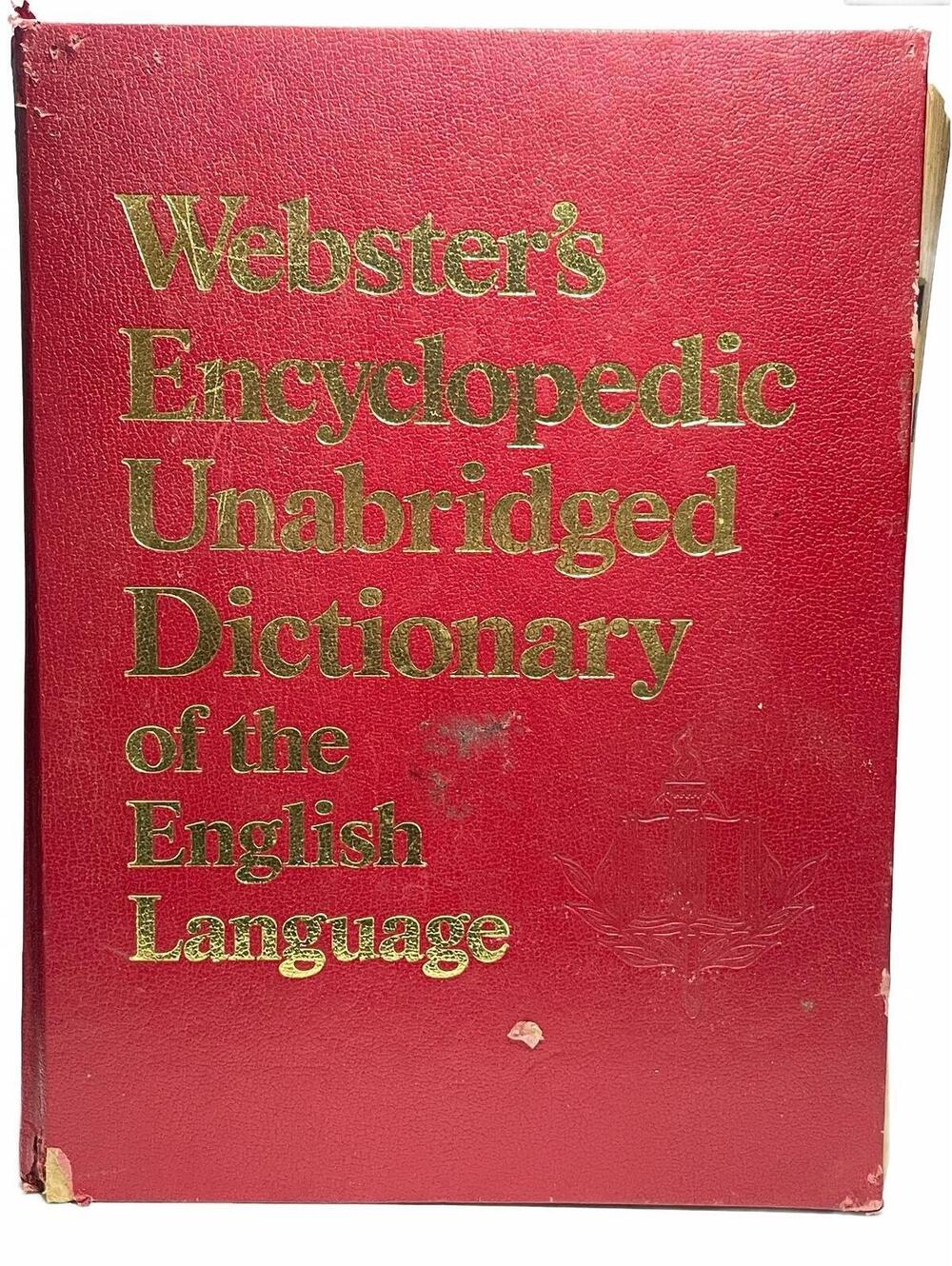 Webster's Encyclopedic Unabridged Dictionary of the English Language 1989 Hard-C